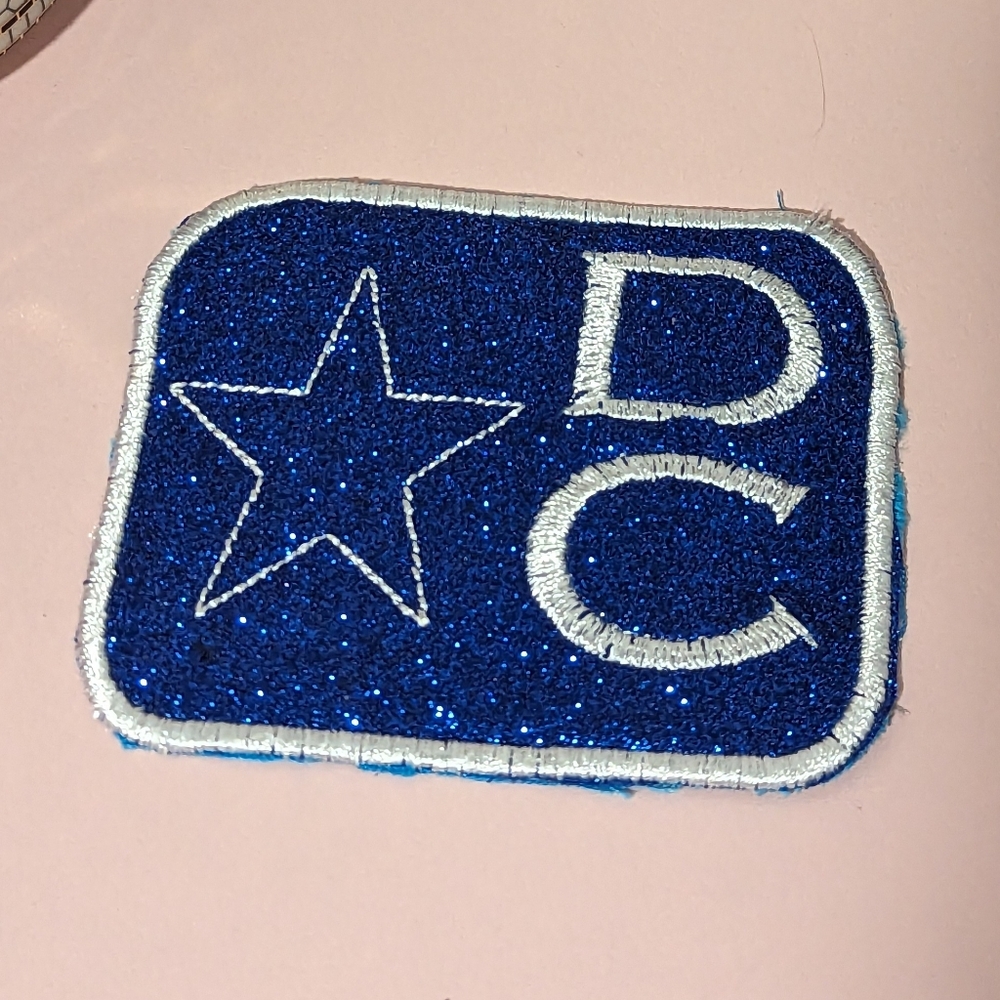 2 For $5 Item: Dallas Cowboys Iron On Hat Patch New!